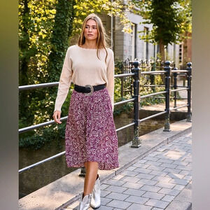 ba&sh Lenny  Hi-Lo Maxi Skirt NWT